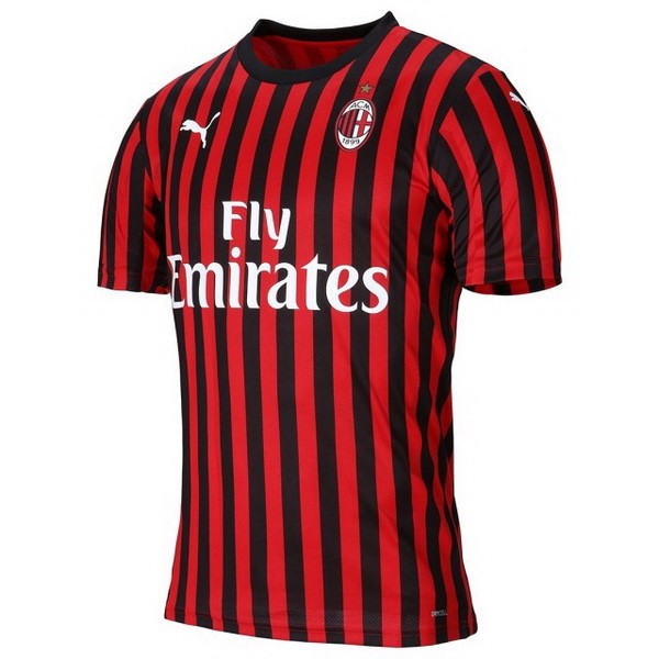 Tailandia Camiseta AC Milan 1ª Kit 2019 2020 Rojo